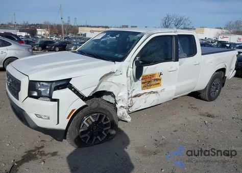 2022 Nissan Frontier Sv from USA, damaged, VIN 1N6ED1FK3NN676717